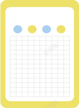 格子方格黄色背景矢量图背景