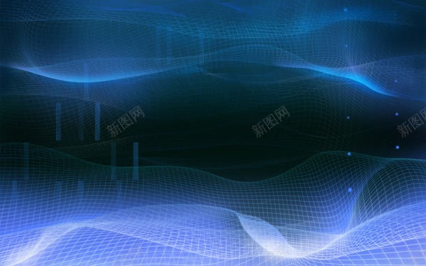 蓝色创意科技感线条jpg设计背景_88icon https://88icon.com 创意 科技 线条 蓝色