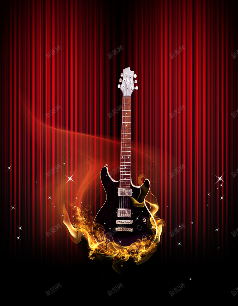 吉他火焰激情背景psd设计背景_88icon https://88icon.com 吉他 商务 大气 新图网 星光 比赛 火焰 盛典 科幻 科技 隆重 音乐