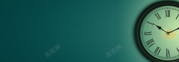 商务钟表banner创意jpg设计背景_88icon https://88icon.com 宣传 招聘 教育 物流 科技