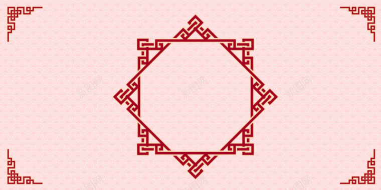 矢量传统中国风纹理背景背景