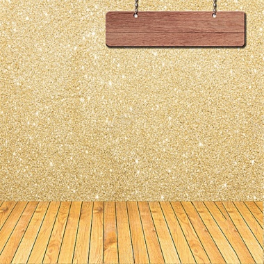 简约时尚金色木板广告背景
