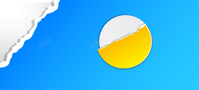 蓝色几何撕痕撕裂裂痕简单海报背景矢量图ai设计背景_88icon https://88icon.com 促销背景 几何圆圈 撕痕 撕裂 标签 海报背景 简单背景 背景 蓝色背景 裂痕 矢量图