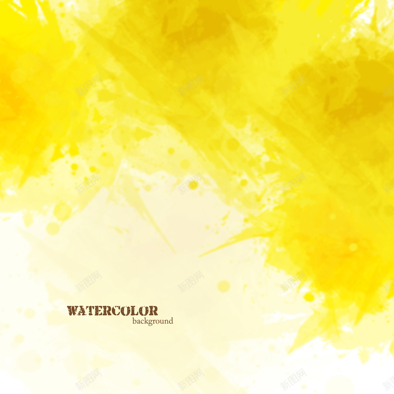 黄色水彩泼墨风格背景矢量图eps设计背景_88icon https://88icon.com 小文艺 文艺 水墨风 水彩泼墨 水彩背景 水彩风格 泼墨 泼墨背景 素材 黄色水彩 黄色背景 矢量图