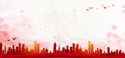 展板素材中国风红色党建背景高清图片