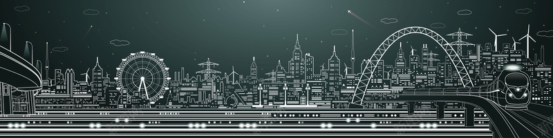 线描城市建筑旅游海报创意背景矢量图ai设计背景_88icon https://88icon.com 创意 大楼 建筑背景 手绘背景 矢量素材 线描城市 线描建筑 线描素材 线条背景 飞机 矢量图