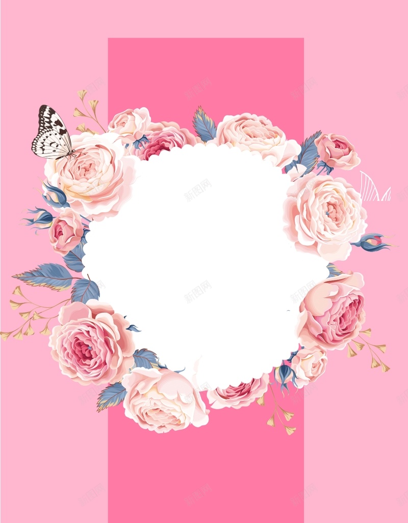 粉色梦幻母亲节海报背景cdr设计背景_88icon https://88icon.com 梦幻 母亲节 母亲节海报 浪漫 粉色 粉色背景 鲜花 鲜花背景