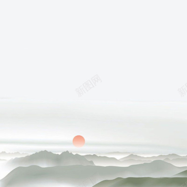 古典水墨背景图背景