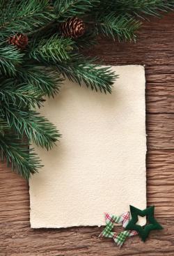 圣诞节羊皮纸背景图片圣诞节背景模板高清图片