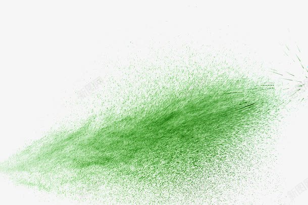 绿色颗粒png免抠素材_88icon https://88icon.com 喷溅粉末 漂浮素材 粉末 绿色 颗粒