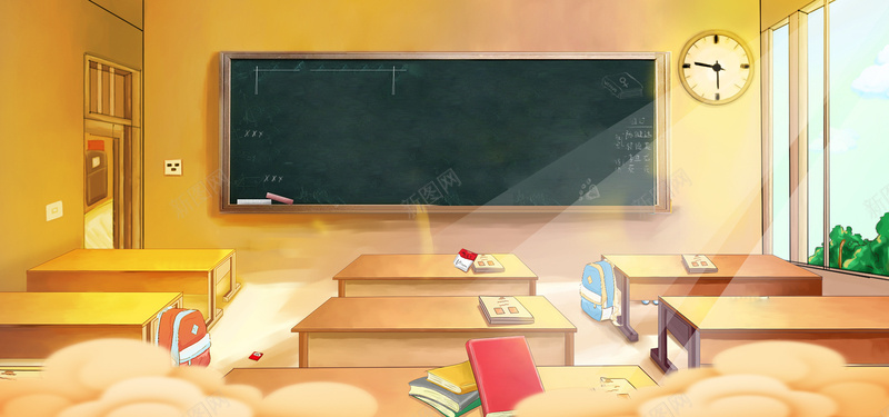 教师节快乐可爱卡通教室bannerpsd设计背景_88icon https://88icon.com 卡通 可爱 感恩老师 感谢老师 教室 教室模型 教师节快乐 模板 橙色 老师辛苦了
