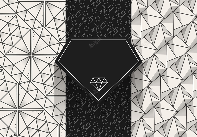 欧式婚庆钻石宣传广告详情页矢量背景ai设计背景_88icon https://88icon.com 婚庆背景 广告背景 欧式背景 矢量背景 线描背景 详情页背景 钻石背景 黑白背景 矢量图