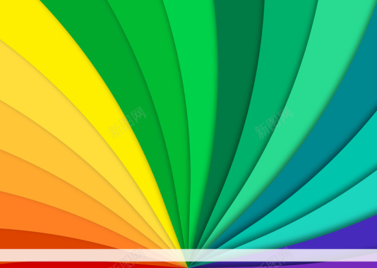 抽象几何彩虹渐变色块背景矢量图背景