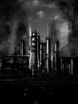 工业污染海报工业污染雾霾海报背景模板高清图片