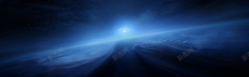 星际太空大气banner壁纸背景