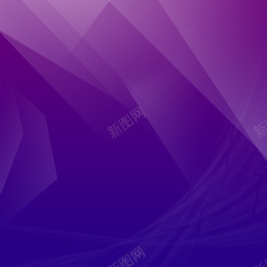 紫色几何体商务背景