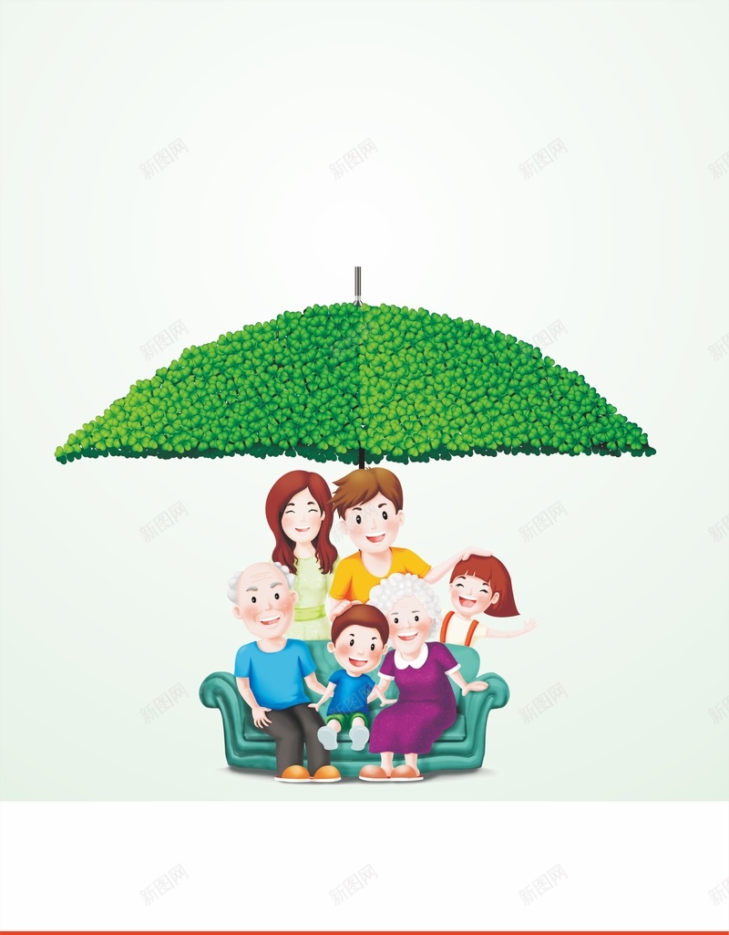 家庭保护伞保险海报cdr设计背景_88icon https://88icon.com 伞 保险 卡通 家庭 手绘 海报 童趣