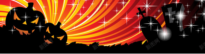 南瓜背景矢量图背景