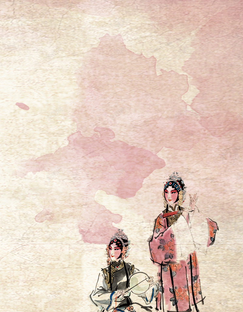 中国风戏曲艺术国粹背景jpg设计背景_88icon https://88icon.com 中国风 唱戏 国粹 女人 戏剧 戏曲 文化 曲艺 水墨 背景 艺术
