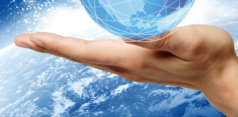 商务蓝底科技双手球体白云矢量H5背景cdr设计背景_88icon https://88icon.com H5 双手 商务 球体 白云 矢量 科幻 科技 蓝底