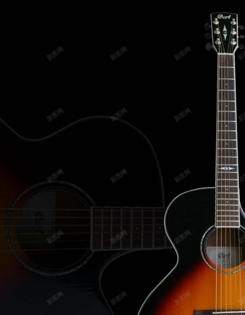 吉他背景图jpg设计背景_88icon https://88icon.com H5 h5 其他 黑色