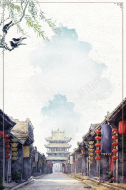 重阳佳节海报背景背景