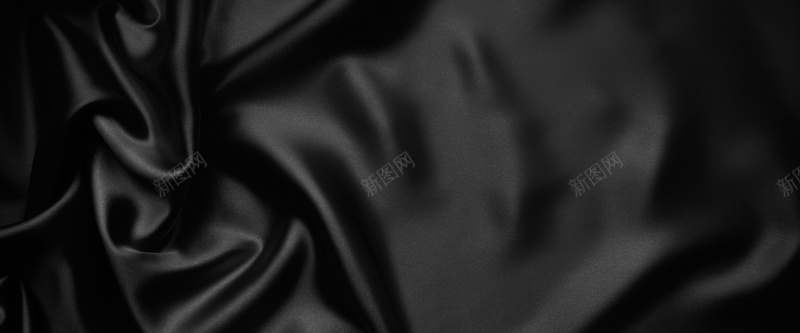 黑色绸缎背景jpg设计背景_88icon https://88icon.com 丝绸 布料 布材质 材质 海报banner 纹理 绸缎 质感 高端 黑色 黑色底图