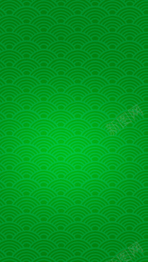 绿色水纹背景PSD分层H5背景背景
