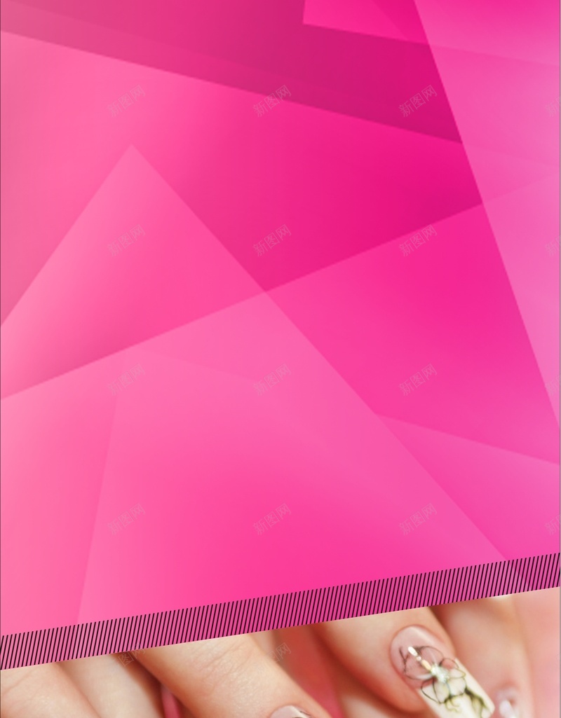 渐变红色指甲黄字背景cdr设计背景_88icon https://88icon.com 几何 扁平 指甲 渐变 红色 黄字