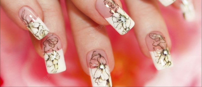 渐变红色指甲黄字背景cdr设计背景_88icon https://88icon.com 几何 扁平 指甲 渐变 红色 黄字