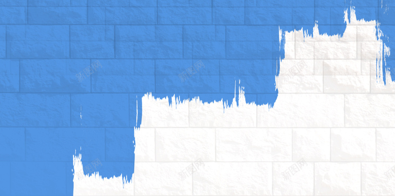 家装节蓝色白色笔刷印迹背景psd设计背景_88icon https://88icon.com 墙 墙壁 家装 家装节 白色笔刷 背景 蓝色背景 装修