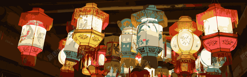 文艺手绘灯笼中秋banner矢量图ai设计背景_88icon https://88icon.com 中秋banner 中秋快乐 中秋节 传统 手绘 手绘灯笼 文艺 灯笼 灯笼banner 矢量 花灯 矢量图