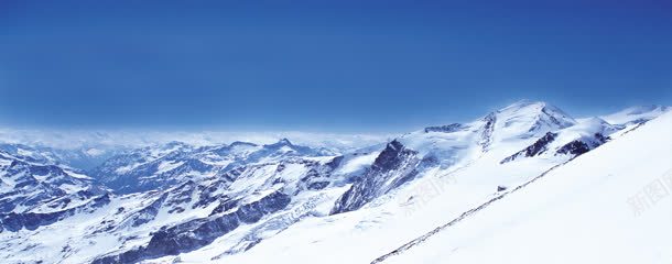 雪景背景图背景