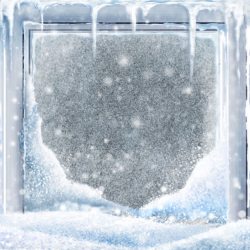 结冰的窗户图片结冰的窗户玻璃背景高清图片