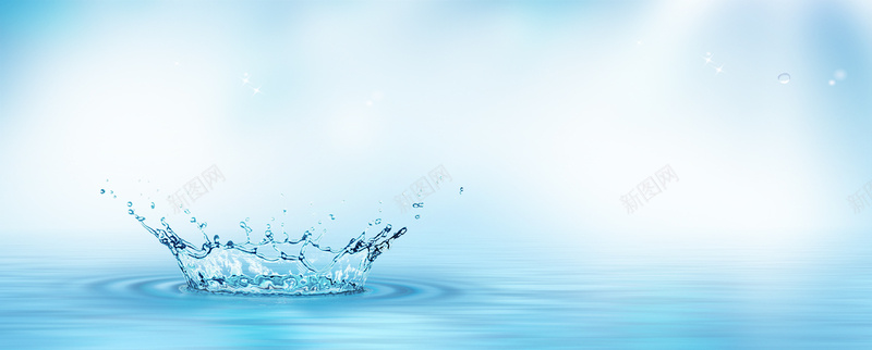 水浪漫梦幻清新蓝色化妆品淘宝海报背景psd设计背景_88icon https://88icon.com banner 养颜 化妆 化妆品 化妆水 喷溅水 彩妆 护肤 护肤品 水晶 水波 水滴 水珠 水花 水面 海报背景 电商 美妆 美妆节 美容 蓝色渐变 补水