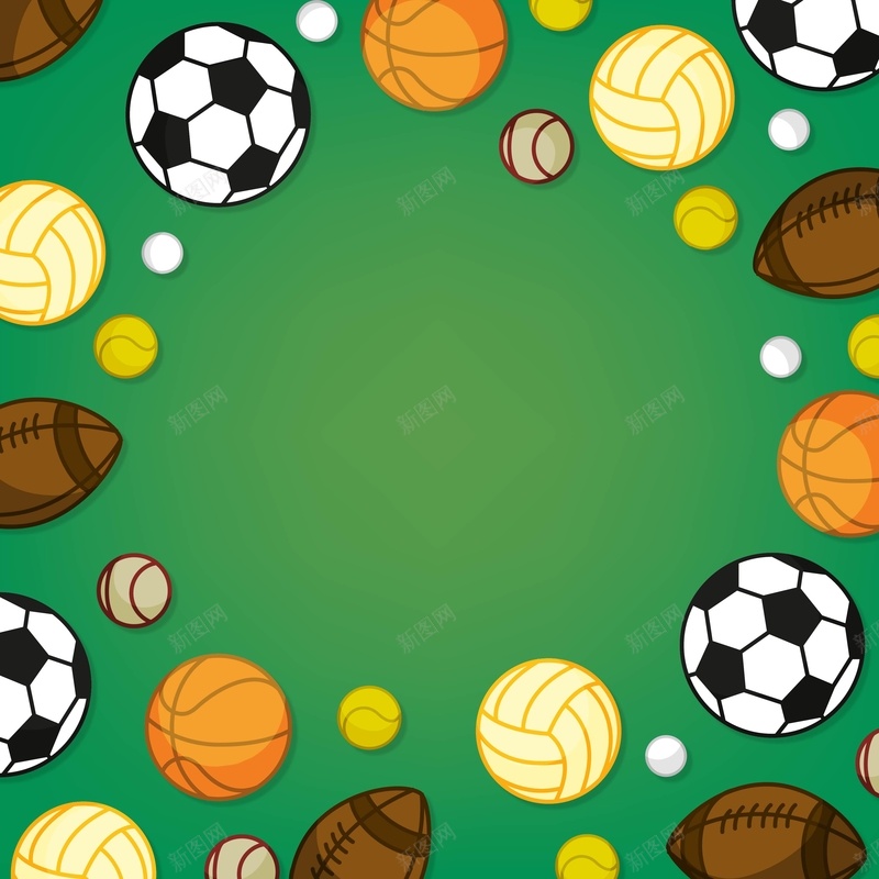 球类运动海报背景矢量图ai设计背景_88icon https://88icon.com 海报 激情 狂欢 球类 背景运动 运动 运动背景 矢量图