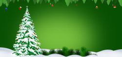 春节雪人字体库绿色圣诞节背景高清图片