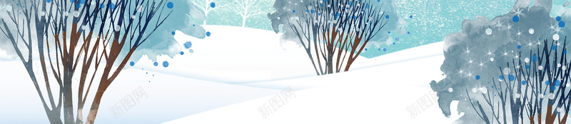 冬季文艺大雪小清新蓝色bannerpsd设计背景_88icon https://88icon.com 冬天 冬季 冬季暖歌 冬日暖歌 冬至 大寒 大雪 寒冬 小寒 小雪 暖冬 节气 设计 雪 雪景 雪花