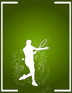 矢量运动健身网球背景背景