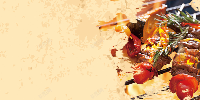 美食烧烤展板背景psd设计背景_88icon https://88icon.com 促销 宣传 展板背景 烧烤 烧烤展板 美食 美食烧烤展板 饭店
