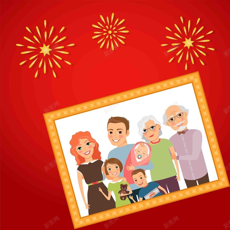 春节回家团聚一家人全家福照片烟花海报背景jpg设计背景_88icon https://88icon.com 一家人 全家福 回家 回家过年 团聚 大红 小孩子 放鞭炮 春节 春节海报 灯笼 烟花 照片 老人