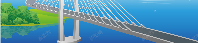 蓝色海洋大桥背景矢量图ai设计背景_88icon https://88icon.com 卡通 大桥 插画 桥梁 海报背景 海水 海洋 背景 背景素材 蓝色 矢量图
