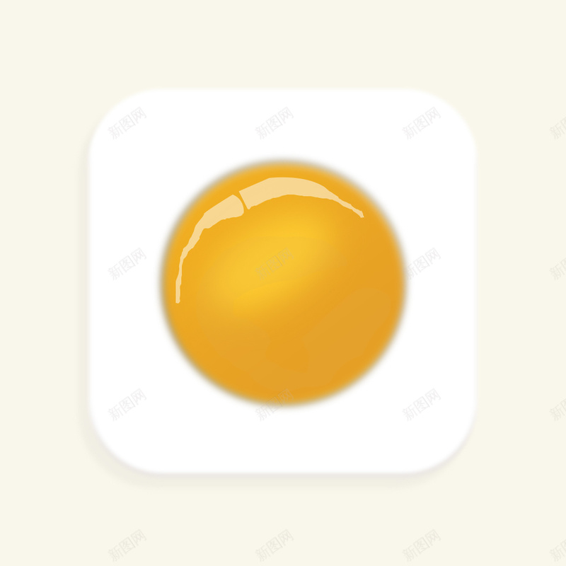 亮晶晶的鸡蛋psd设计背景_88icon https://88icon.com 投影 拟物 模糊 鸡蛋