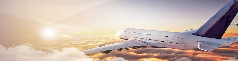商务航空背景背景