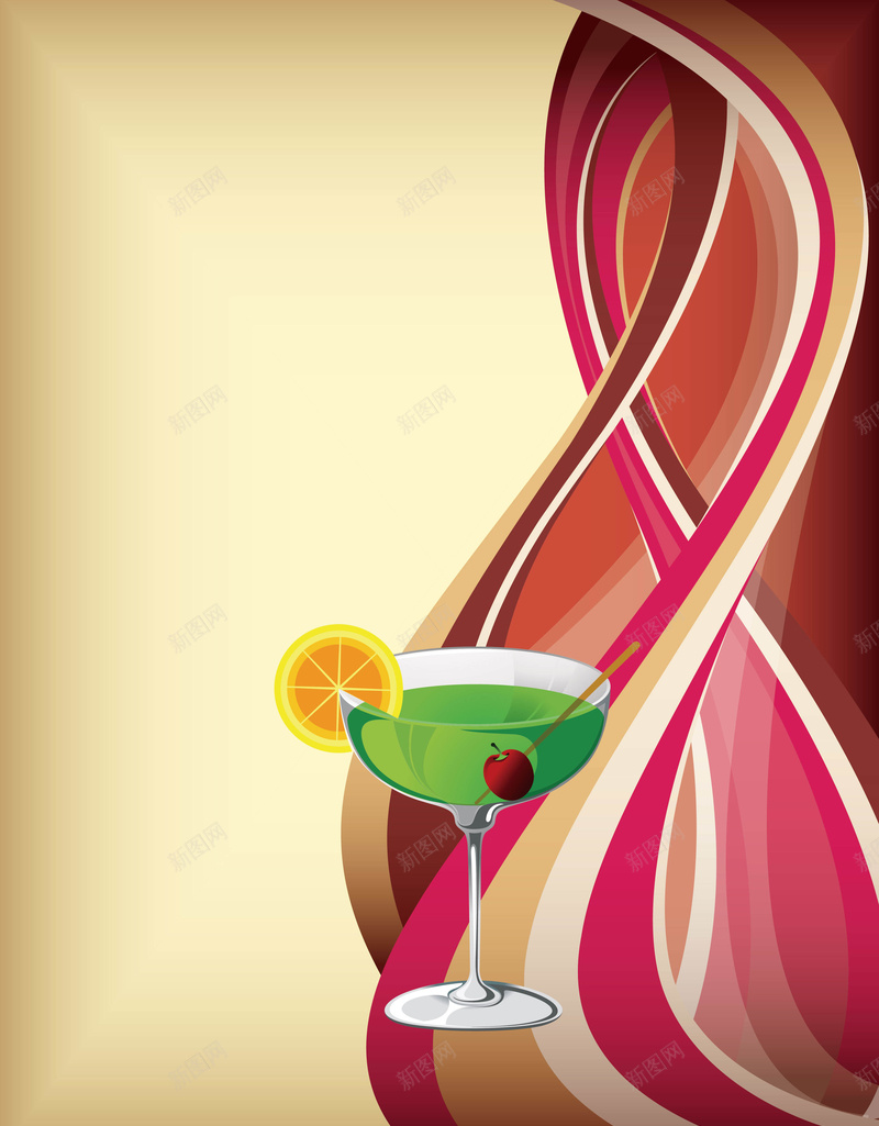 女人节女人与红酒海报背景矢量图ai设计背景_88icon https://88icon.com 丝带 女人 女人节 妇女节 海报 清新 红酒 背景 矢量图