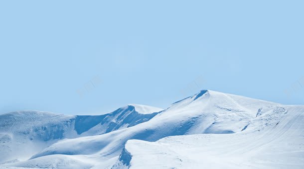 摄影室外白色的雪山摄影图片