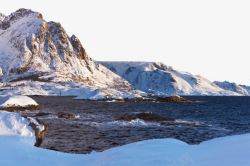 冬季罗弗敦群岛冬季挪威罗弗敦群岛高清图片