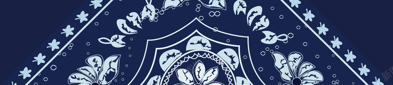 民族风底纹海报背景矢量图ai设计背景_88icon https://88icon.com 几何 复古 底纹 民族风 海报 深蓝 背景 蓝色 矢量图