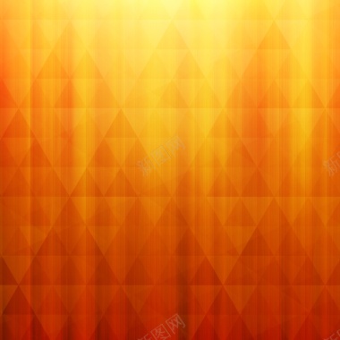 橙色抽象多边形背景矢量背景