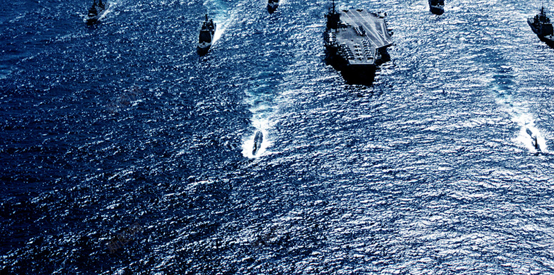 航空母舰蔚蓝海上H5背景psd设计背景_88icon https://88icon.com H5背景 军舰 大海 天空 海上 海天一线 航海 航空 航空母舰 蓝天 蓝色 风景